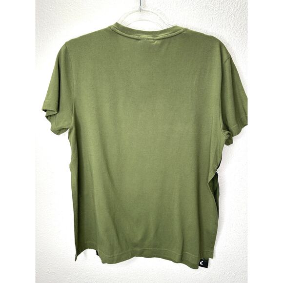 Adidas x Karlie Kloss Olive Oversize  Side Slit Training Tshirt xs - Picture 14 of 16